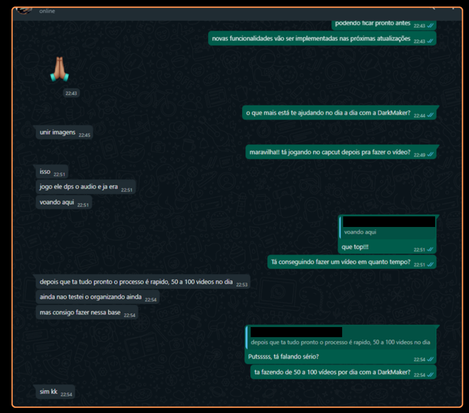 100 vídeos em 1 semana